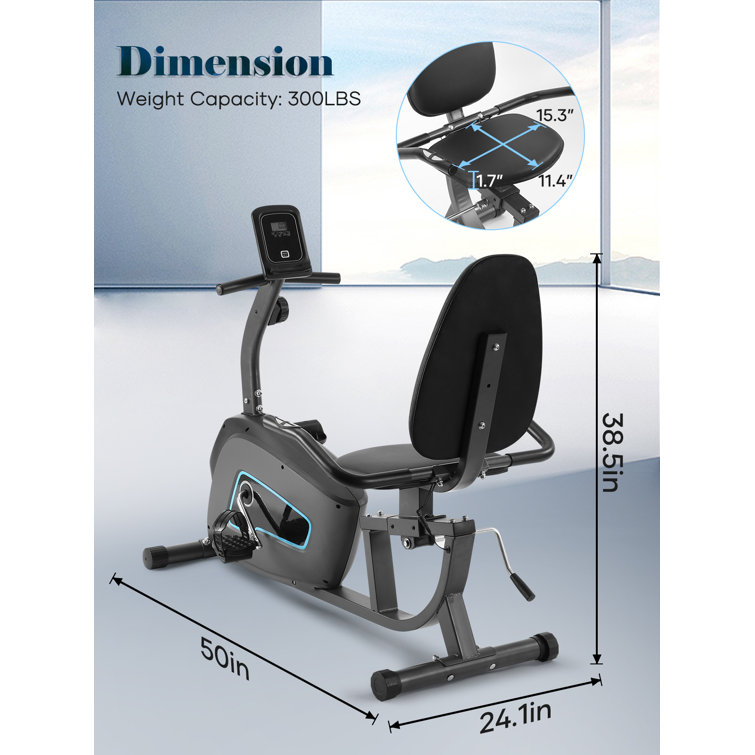 Recumbent exercise bike discount for home use